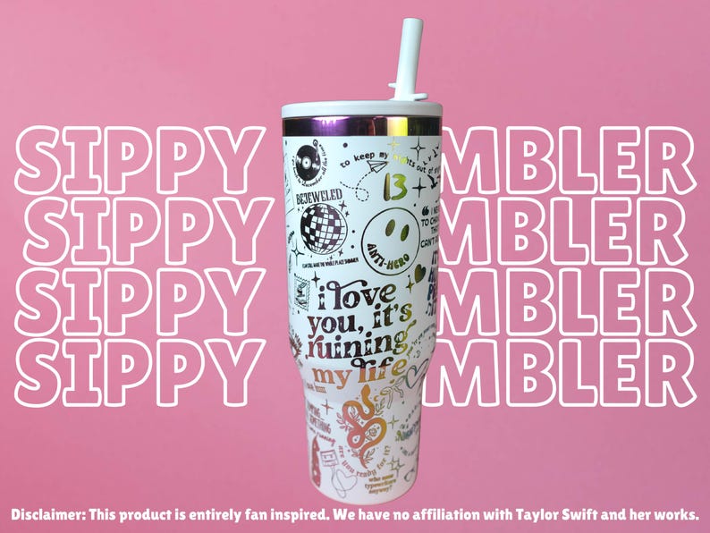 40oz Laser Engraved Insulated Tumbler — Rainbow Core Collection
