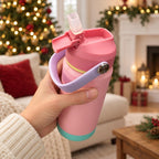 Personalized Kids Christmas Water Bottle, Custom Engraved Name Bottle, Christmas Gift for Boys and Girls