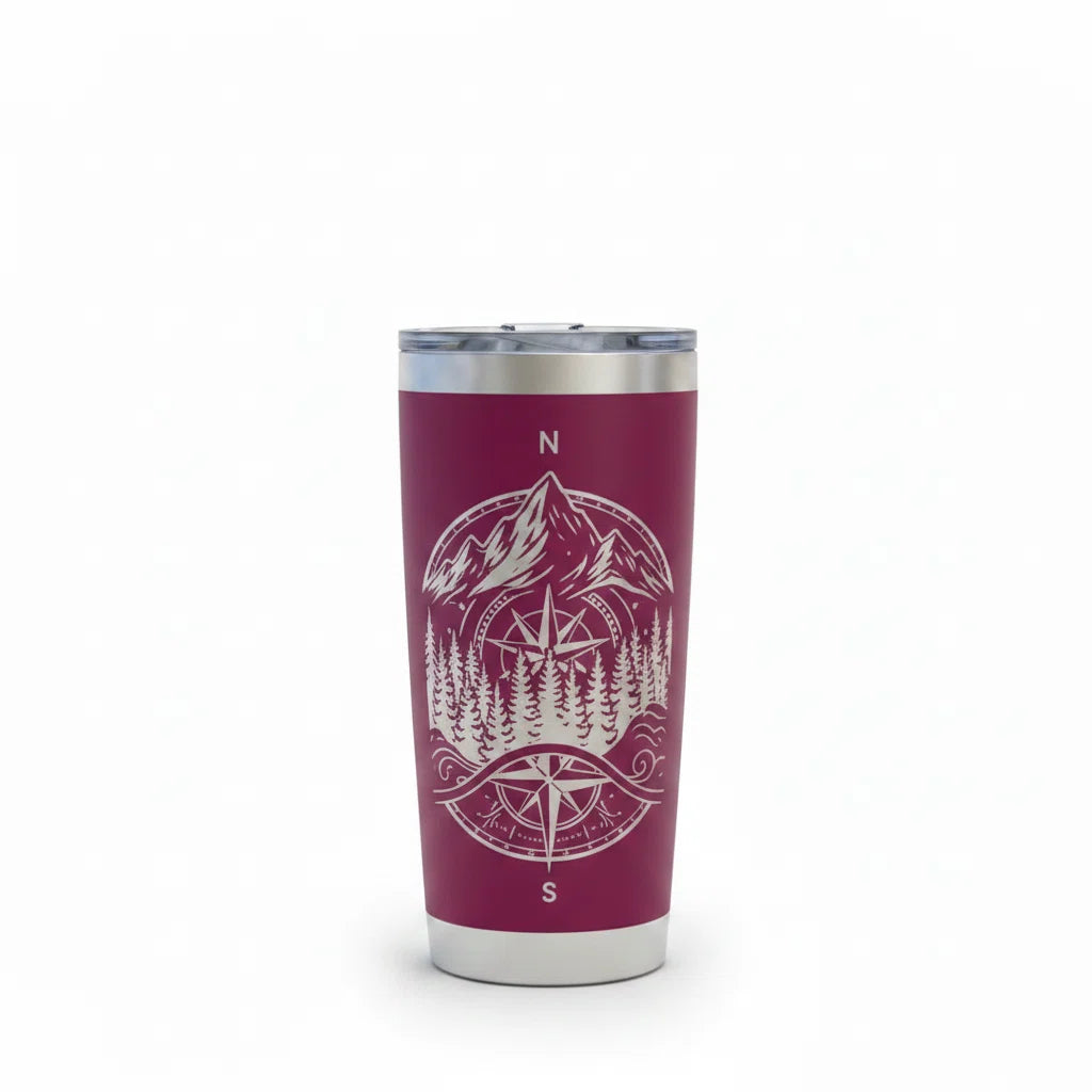 Personalized Vacation Tumbler | Custom Name & Design | 20oz Insulated Travel Mug