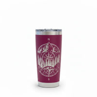 Personalized Vacation Tumbler | Custom Name & Design | 20oz Insulated Travel Mug