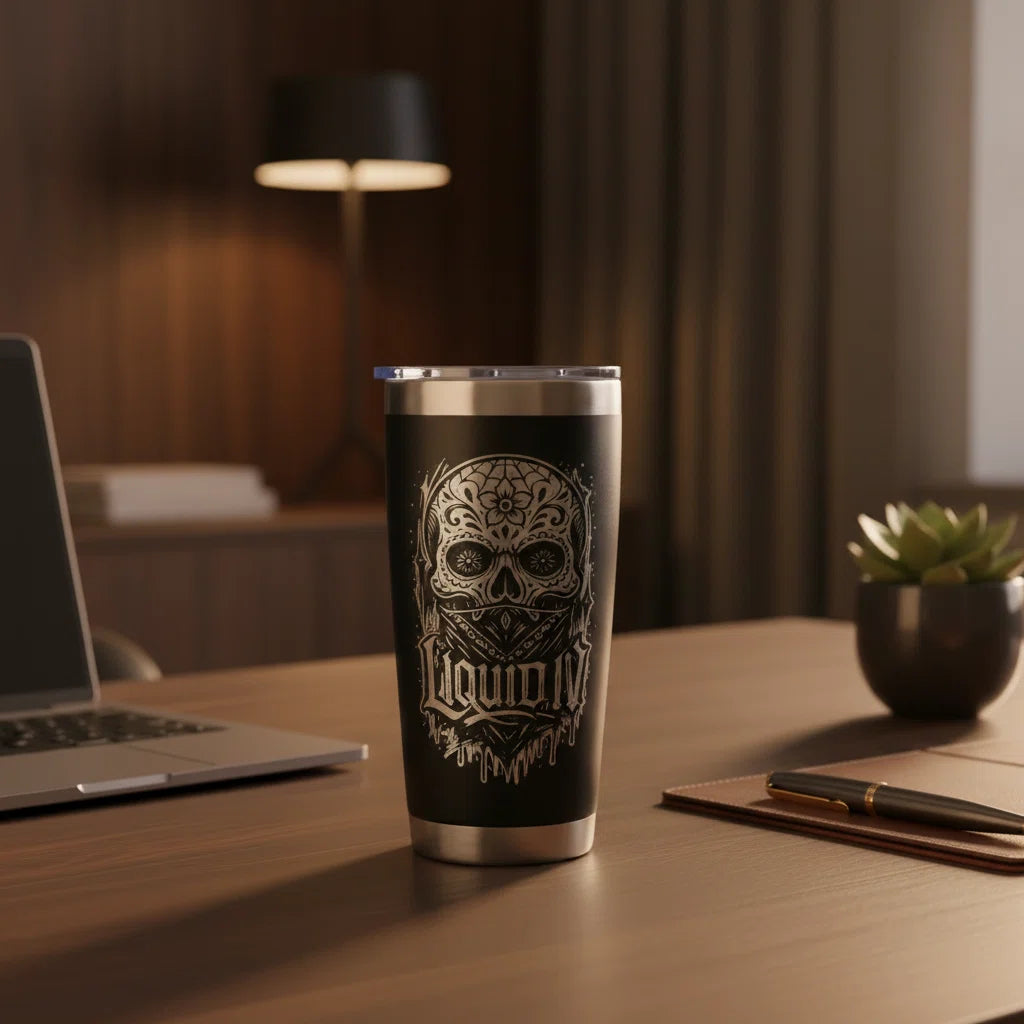 Custom Logo Engraved 20oz Tumbler | Wholesale Bulk Orders | Branded Corporate Gifts