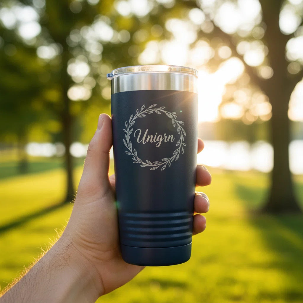 Custom Logo Tumblers: 20 oz Stainless Steel Corporate Gifts