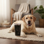 Personalized Dog Lover Tumbler – Custom Pet Name Laser Engraved 20oz Insulated Mug