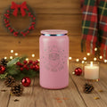 Christmas Santa Ho Ho Ho Laser Engraved 16oz Insulated Tumbler