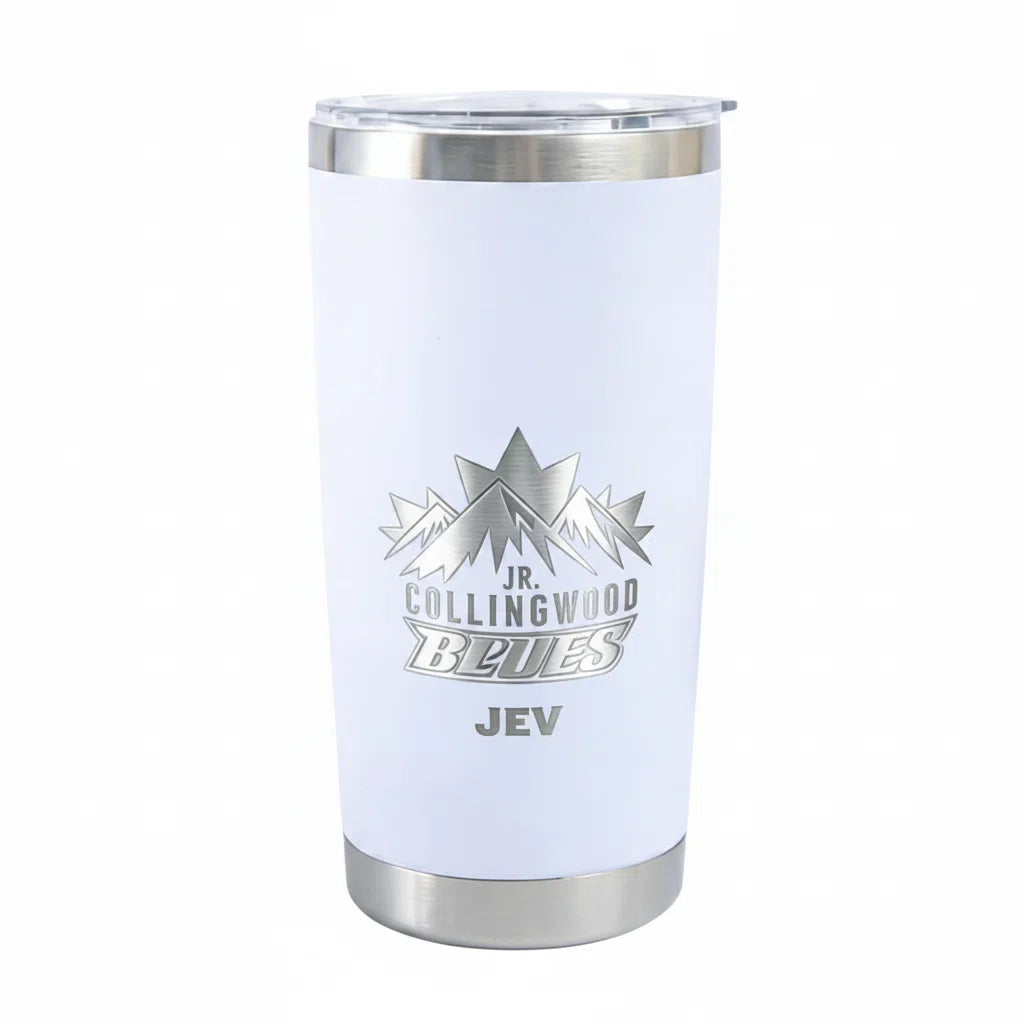 20oz Custom Laser Engraved Travel Tumbler | Insulated Stainless Steel Coffee Cup