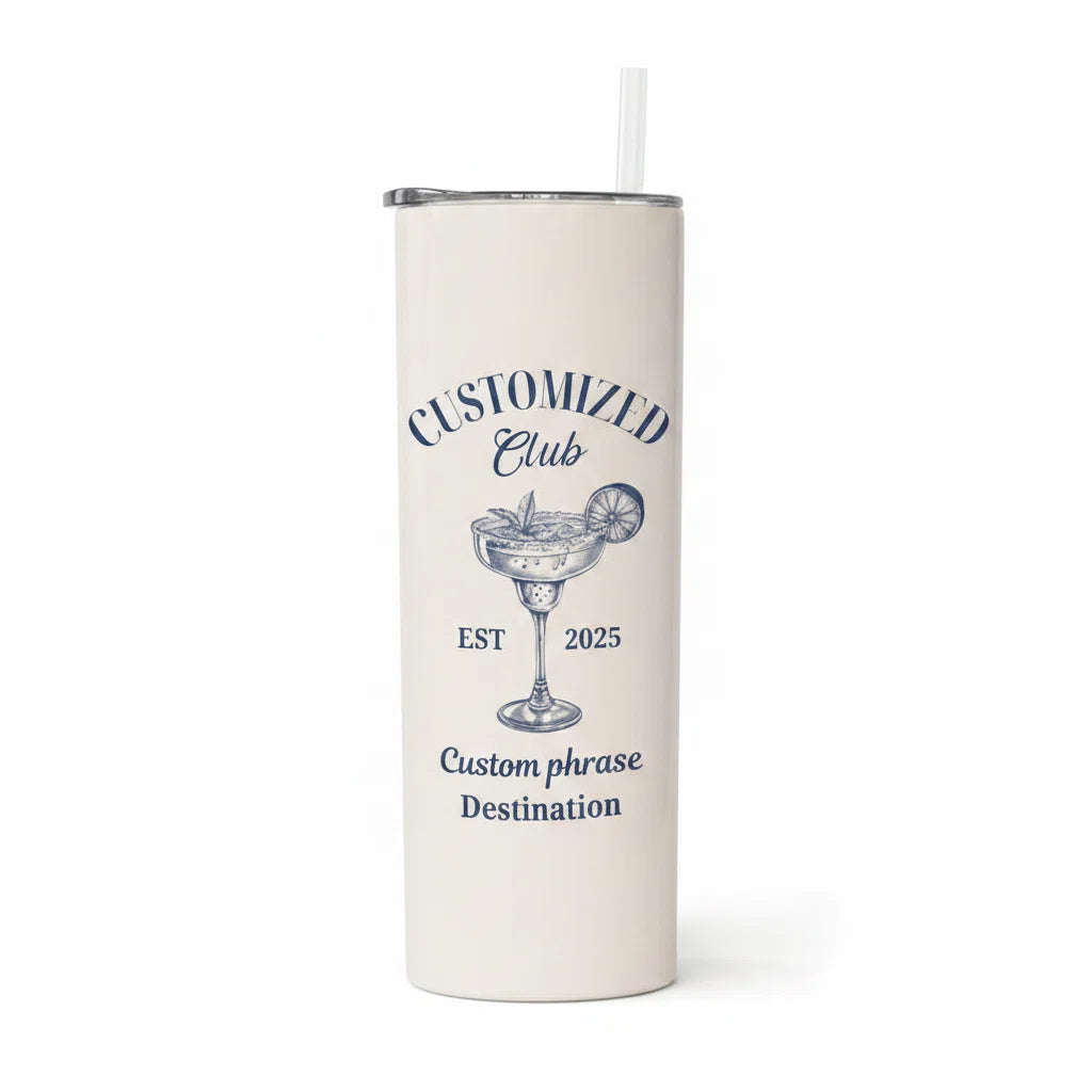 Personalized Custom Tumbler | Bridesmaid Gift, Bachelorette Cup & Birthday Tumbler