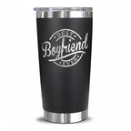 Best Boyfriend Ever 20oz Insulated Tumbler — Laser Engraved Valentine's & Birthday Gift